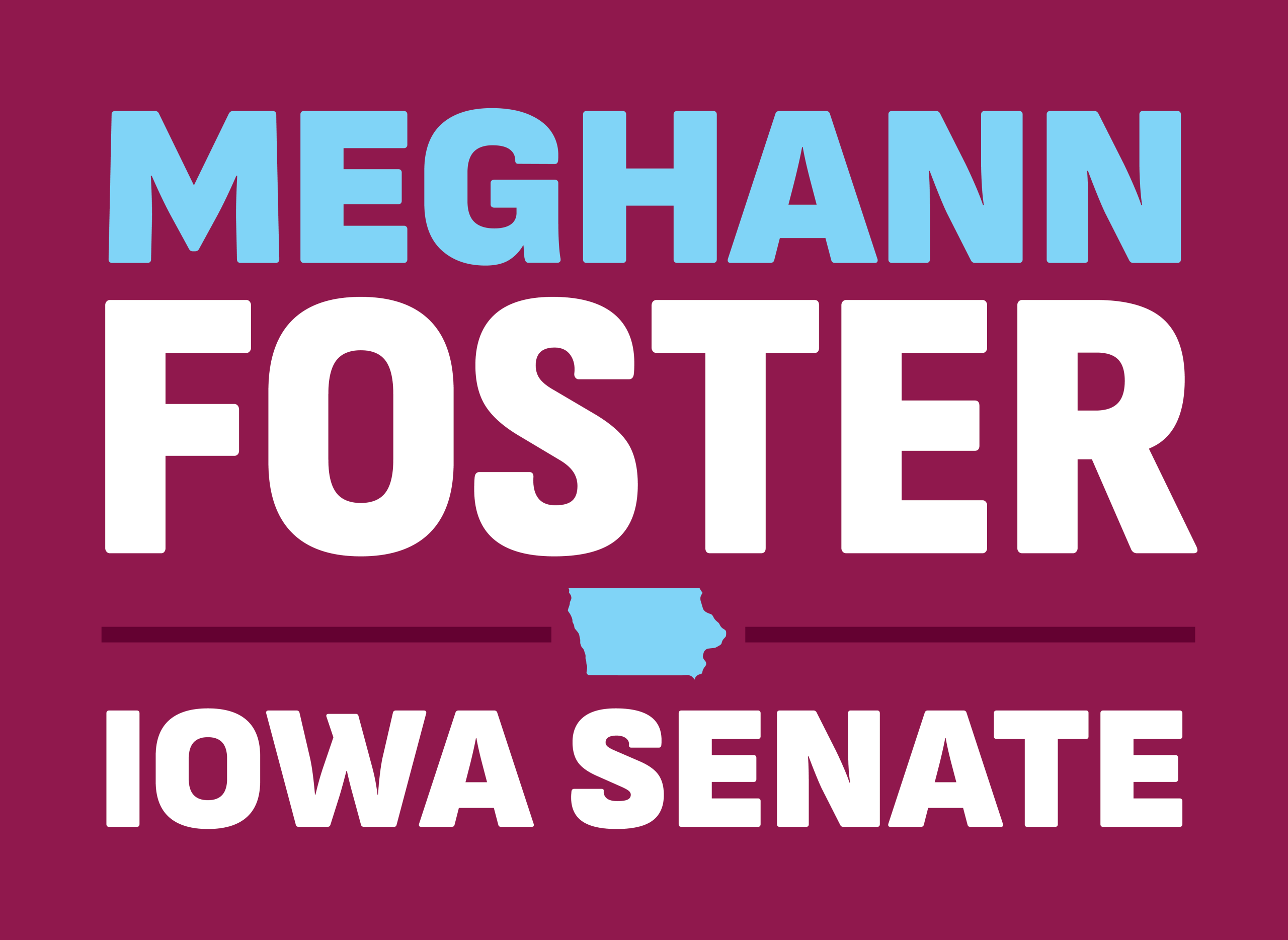Meghann Foster for Iowa Senate